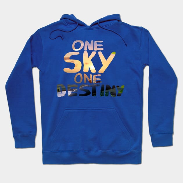 Kingdom Hearts - One Sky One Destiny Hoodie by GysahlGreens